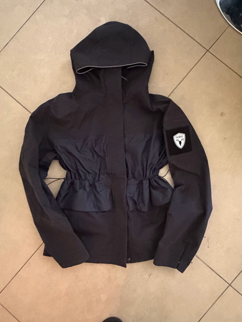 Nobis Black Opal rain jacket